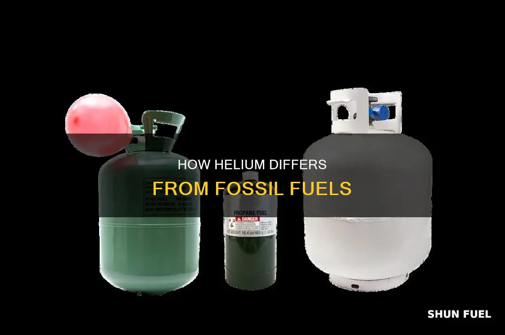 is helium a fossil fuel