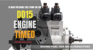 Understanding the DD15 Engine: Timed High-Pressure Fuel Pump