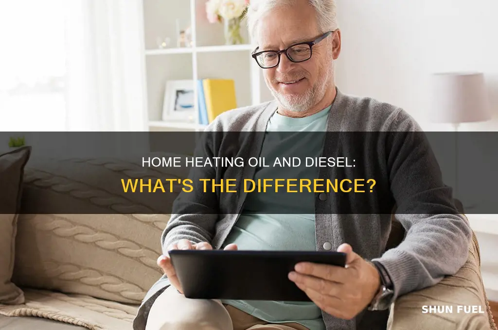 is home heating oil and diesel fuel the same thing