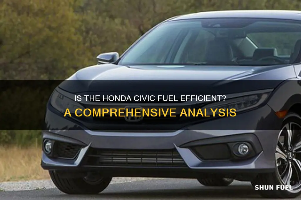 is honda civic fuel efficient