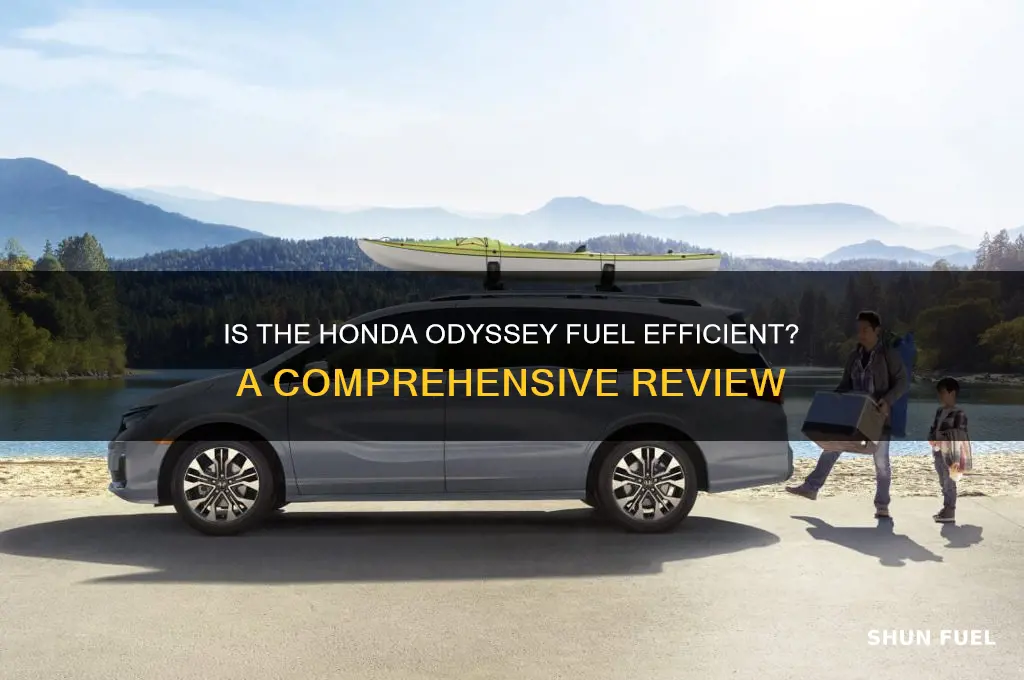 is honda oddyssey fuel efficient