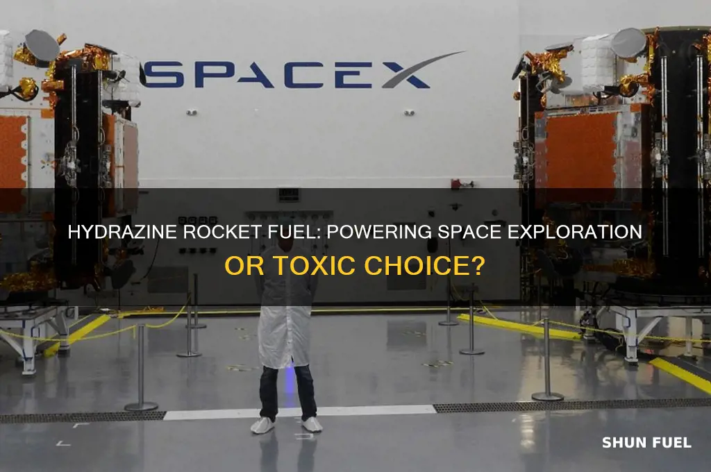 is hydrazine rocket fuel
