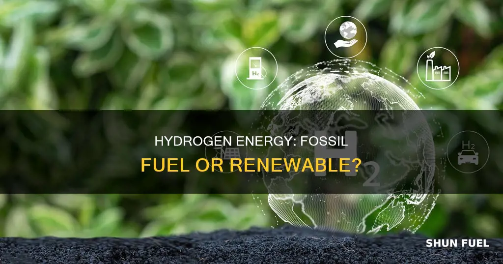 is hydrogen a fossil fuel
