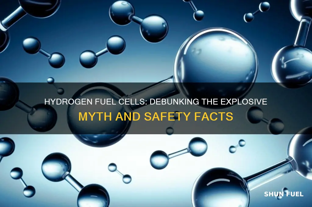 is hydrogen fuel cell explosive
