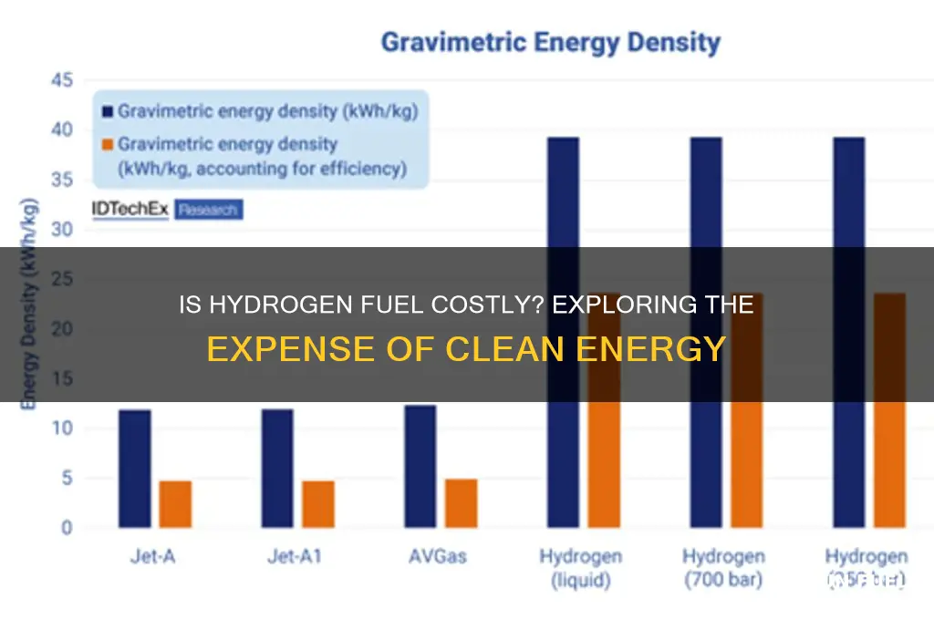 is hydrogen fuel expensive