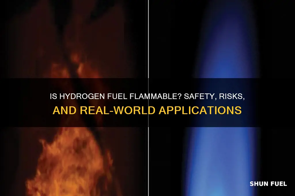 is hydrogen fuel flammable