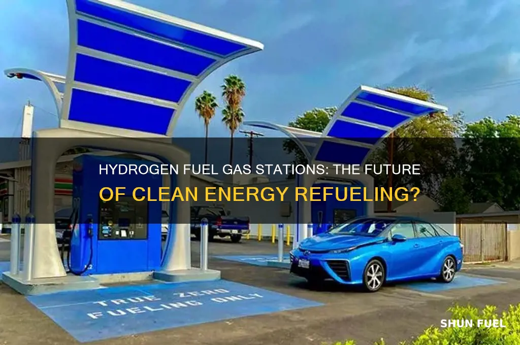 is hydrogen fuel gas station