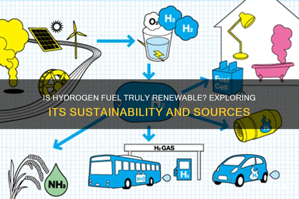 is hydrogen fuel renewable