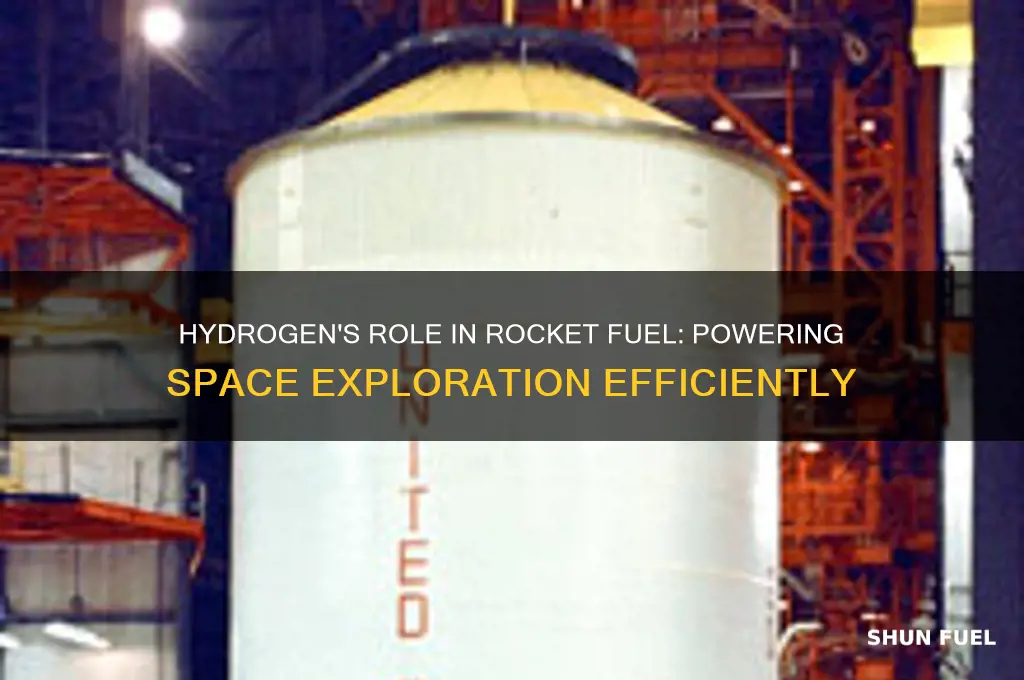 is hydrogen used in rocket fuel