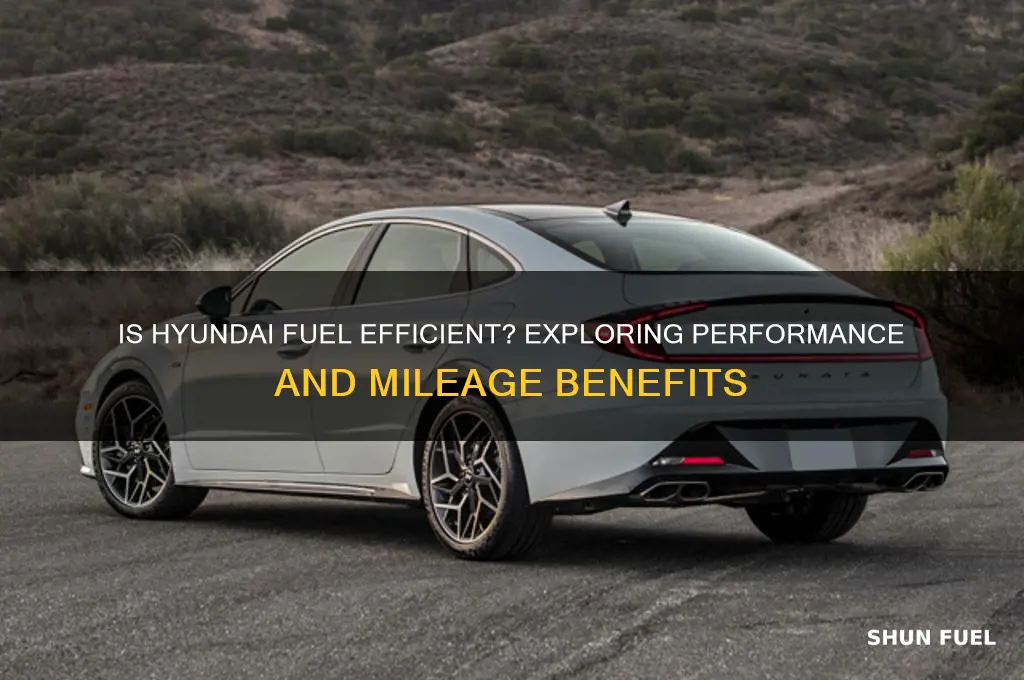 is hyundai fuel efficient