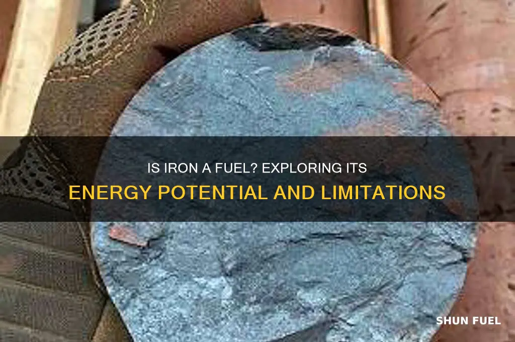 is iron a fuel