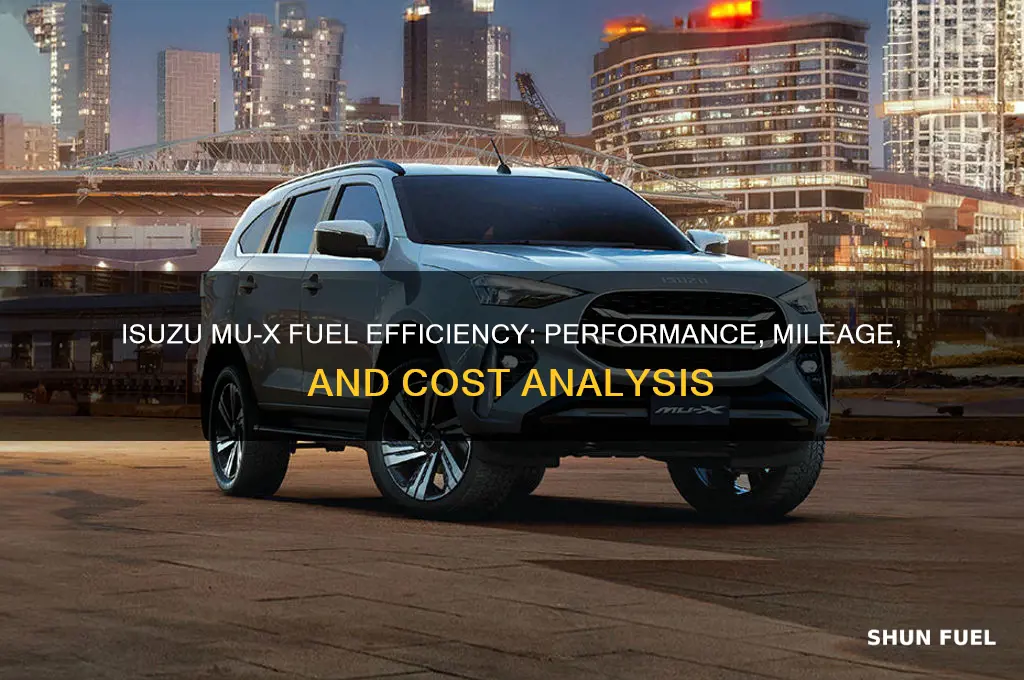 is isuzu mux fuel efficient