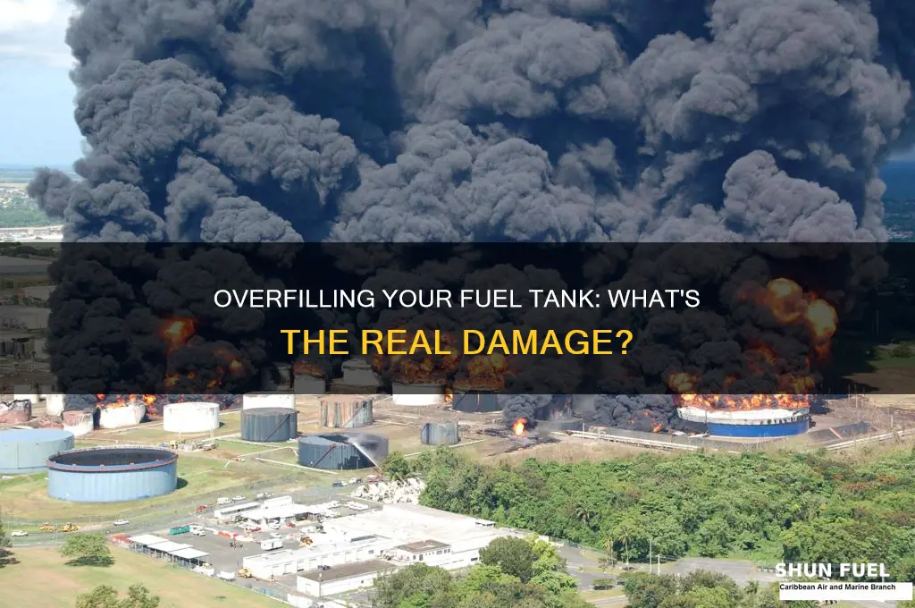 is it bad to overfill your fuel tank