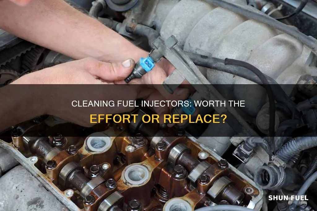 is it better to clean fuel injectors or replace