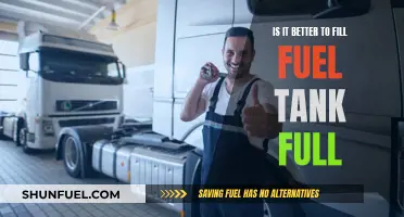 Why Filling Your Fuel Tank is Beneficial