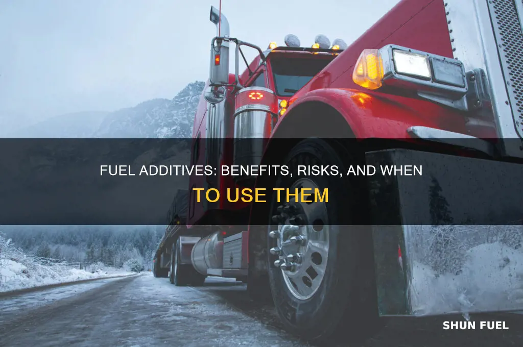 is it good to use fuel additive