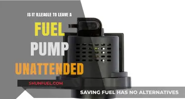 Is Leaving a Fuel Pump Unattended Illegal? Legal Insights Explained