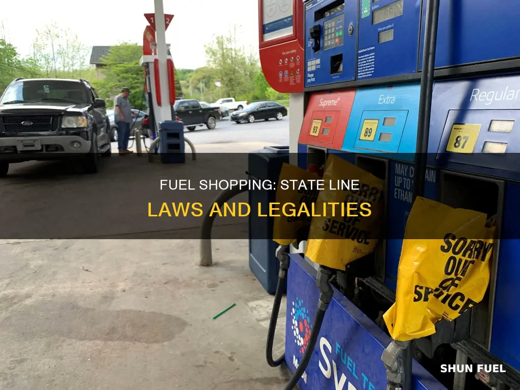 is it illegal to buy fuel across state lines