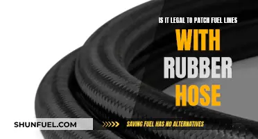 Fuel Line Repair: Rubber Hose Patch Legality