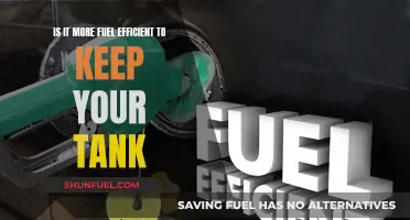 Fuel Efficiency: Keep Your Tank Full or Empty?