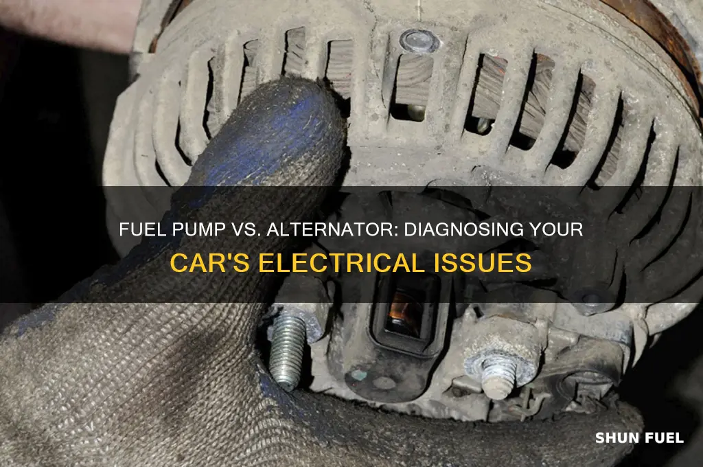 is it my fuel pump or alternator