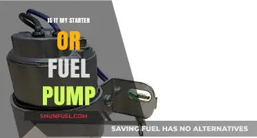 Starter or Fuel Pump: Diagnosing Your Car's No-Start Issue