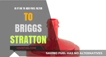 Fuel Filter Benefits for Briggs Stratton Engines