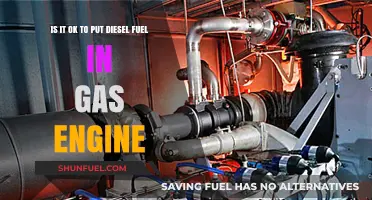 The Impact of Diesel Fuel in a Gas Engine