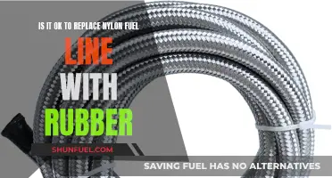 Nylon vs Rubber: Safe Fuel Line Substitute?