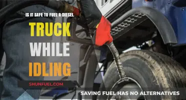 Idling Diesel Trucks: Safe to Refuel?