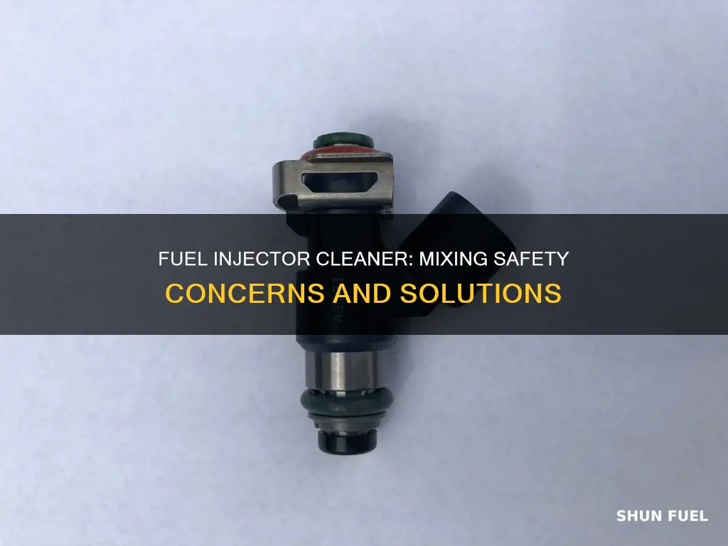 is it safe to mix fuel injector cleaner