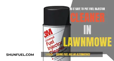 Fuel Injector Cleaner: Safe for Lawnmowers?