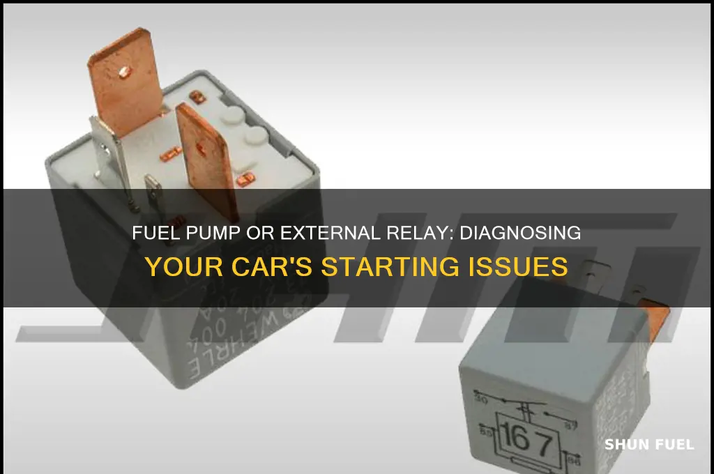is it the fuel pump are external relay