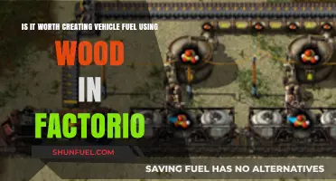 Wood to Fuel: A Viable Factorio Strategy for Vehicle Power?