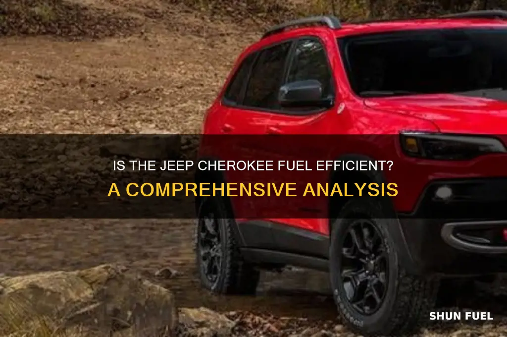is jeep cherokee fuel efficient