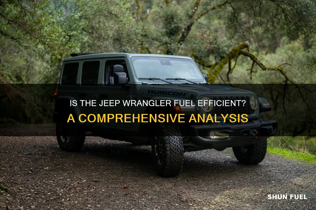 is jeep wrangler fuel efficient