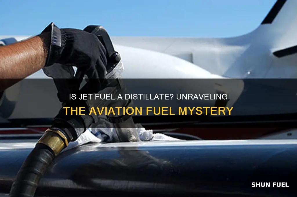 is jet fuel a distillate