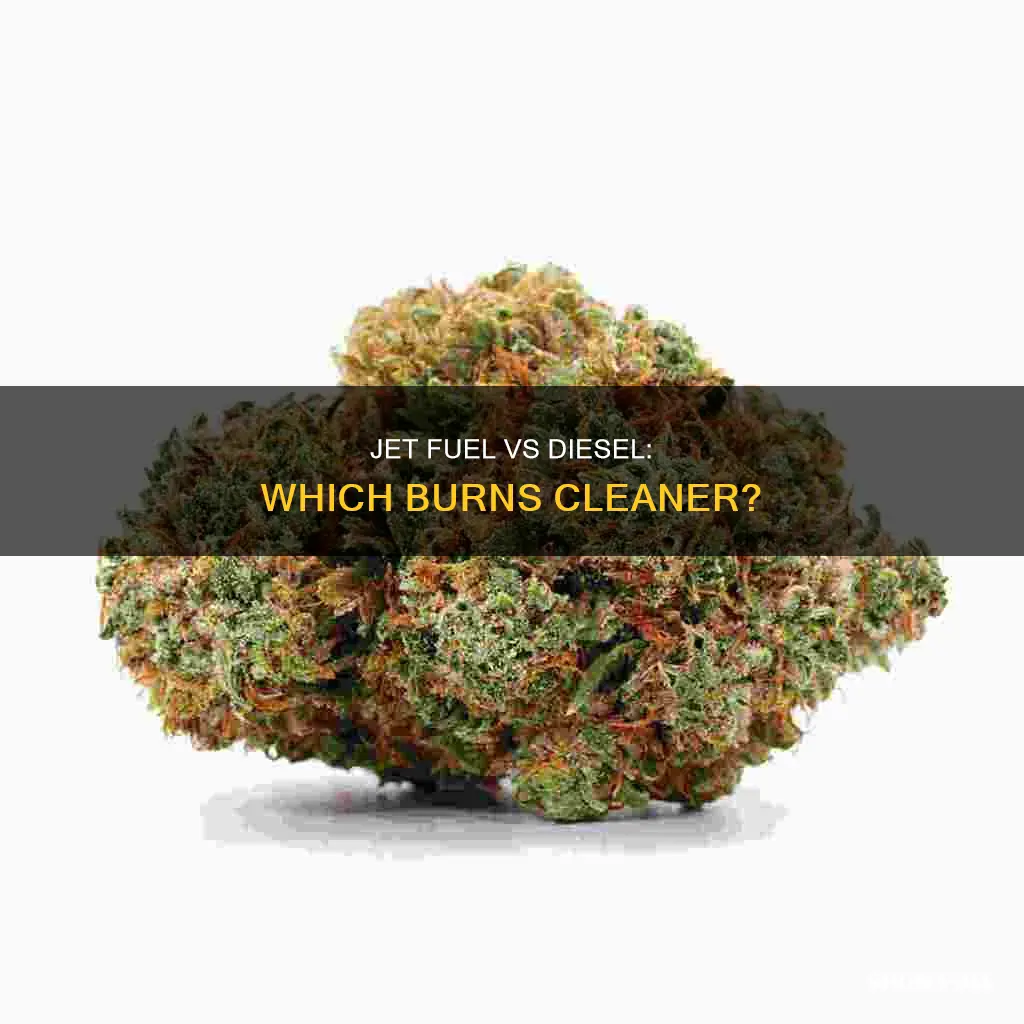 is jet fuel cleaner than diesel