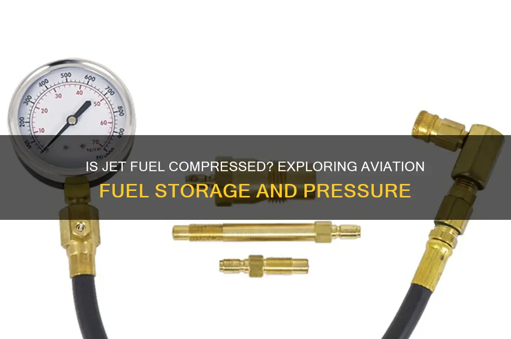 is jet fuel compressed