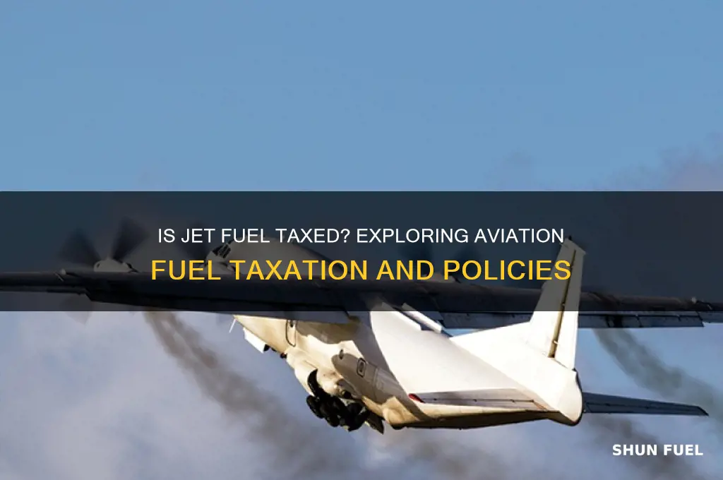 is jet fuel taxed