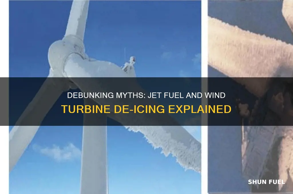is jet fuel used to deice wind turbines