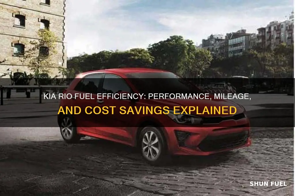 is kia rio fuel efficient