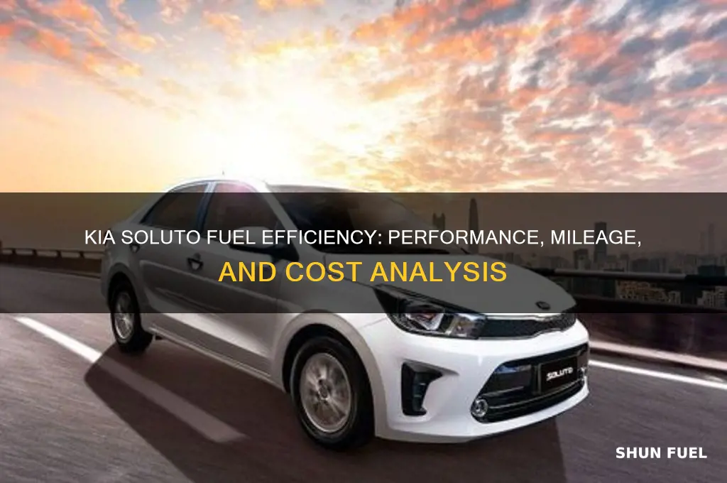 is kia soluto fuel efficient