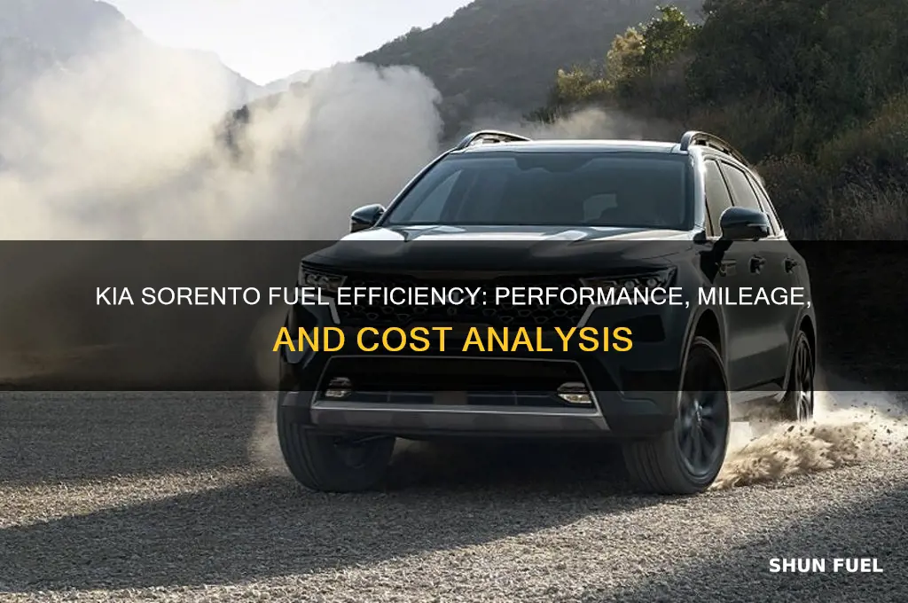 is kia sorento fuel efficient