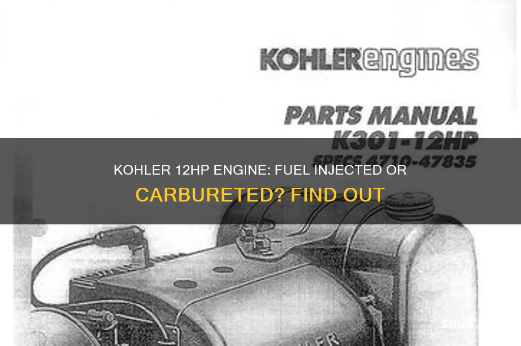 is kohler 12hp fuel injected