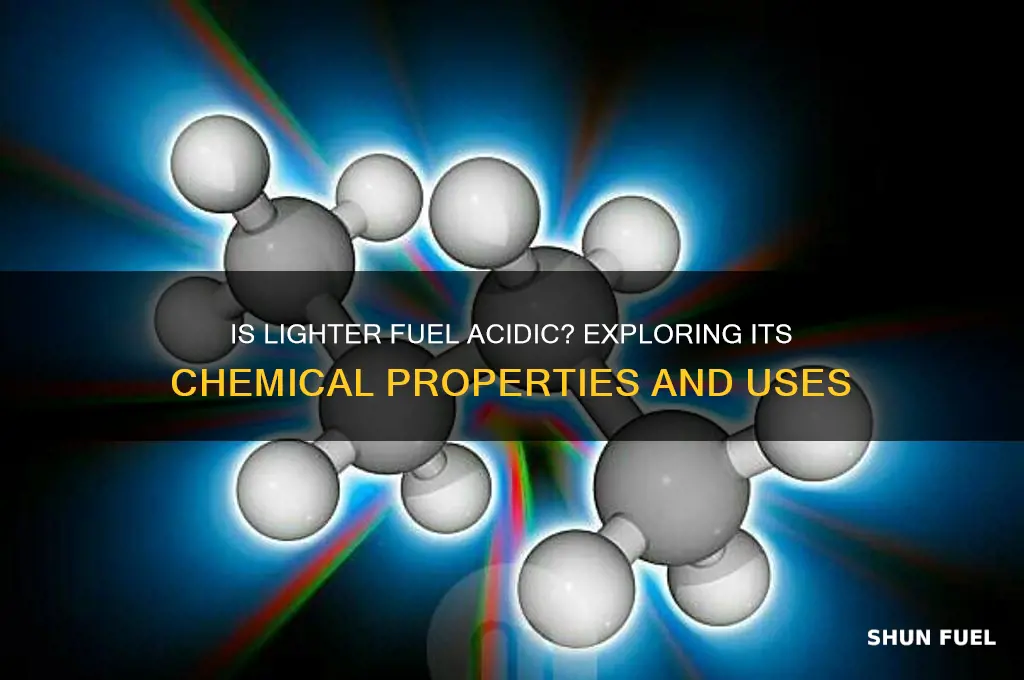 is lighter fuel an acid