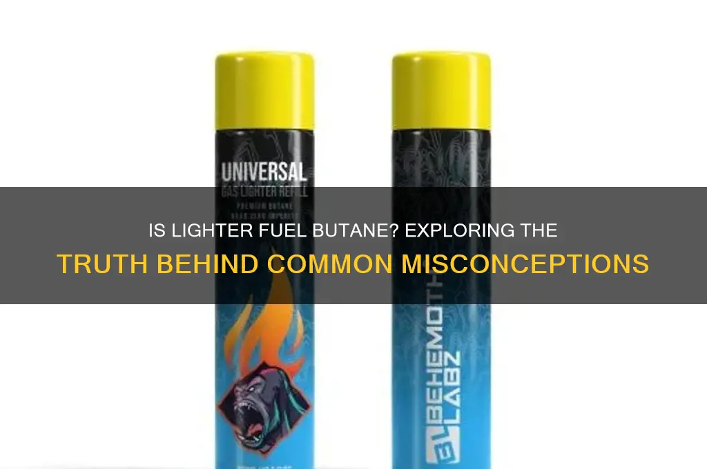 is lighter fuel butane
