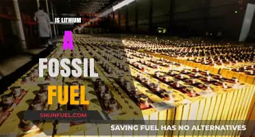 How Lithium Compares to Fossil Fuels