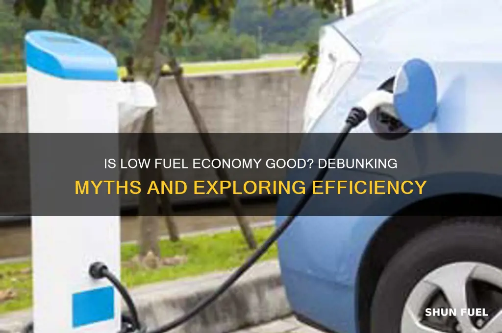is low fuel economy good