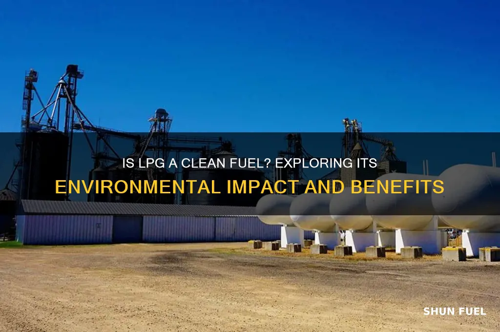 is lpg a clean fuel